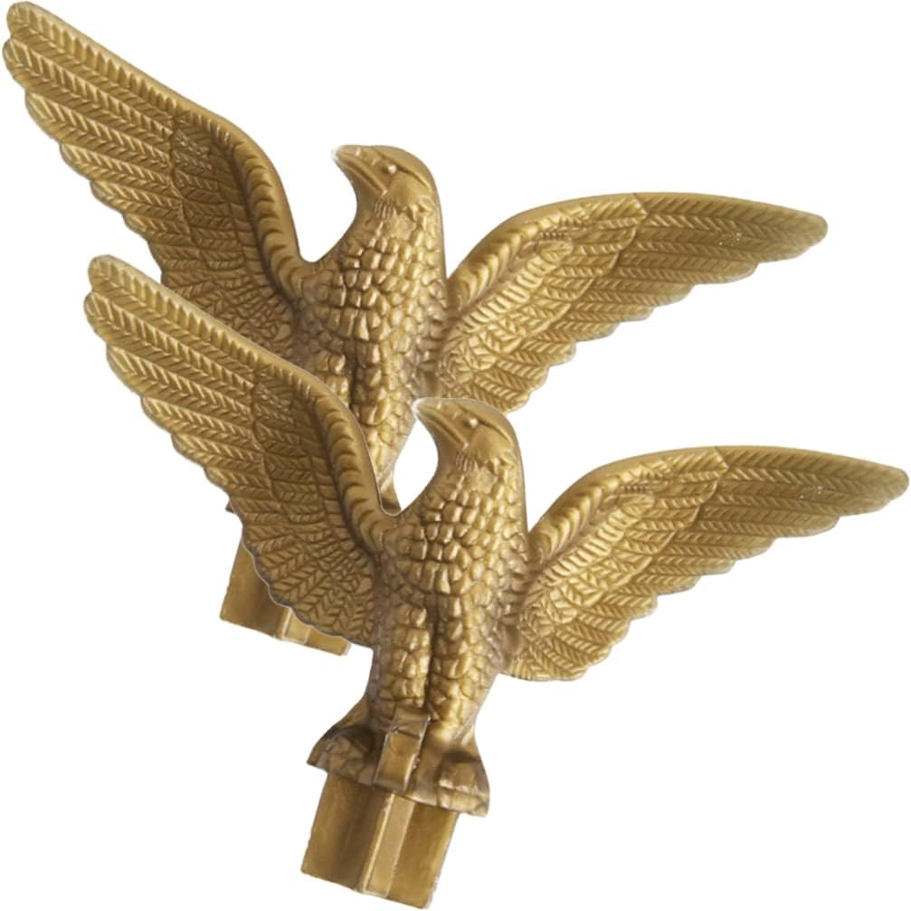 2PCS Plastic Flag Pole Eagle Topper Ornament Decoration R3833