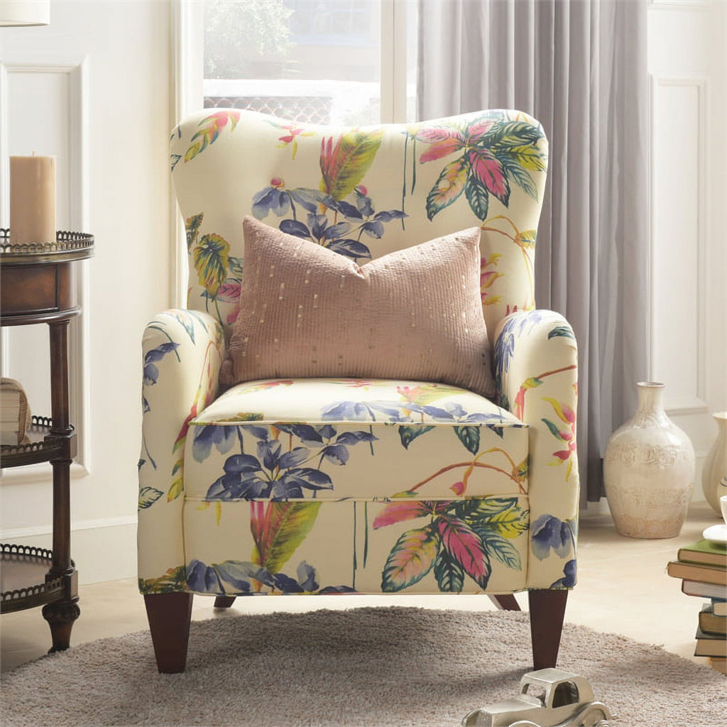 Upholstered Arm Chair 2 Piece Set P12120