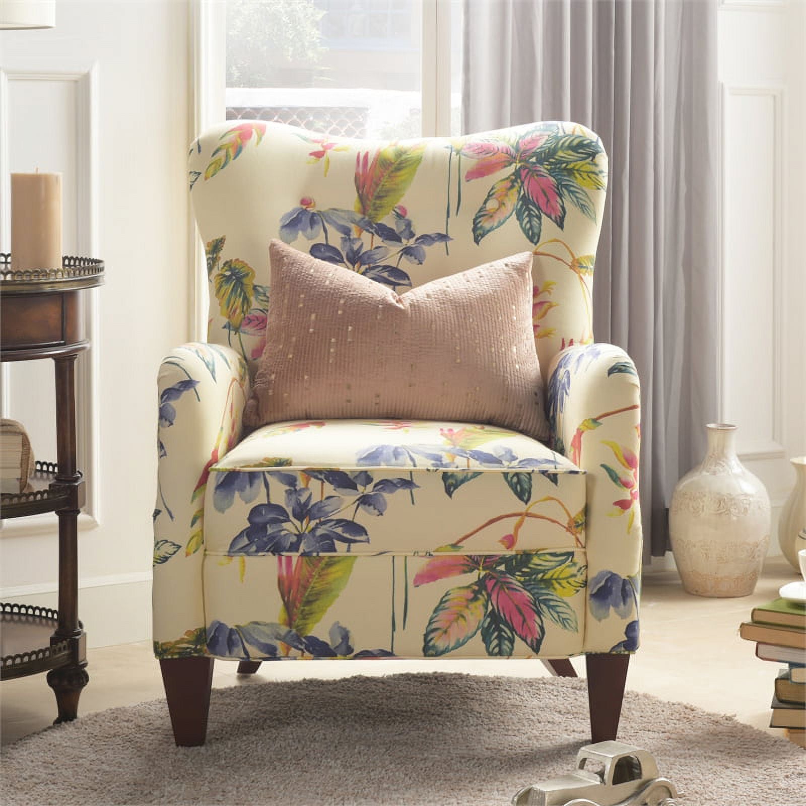 Upholstered Arm Chair 2 Piece Set P12120
