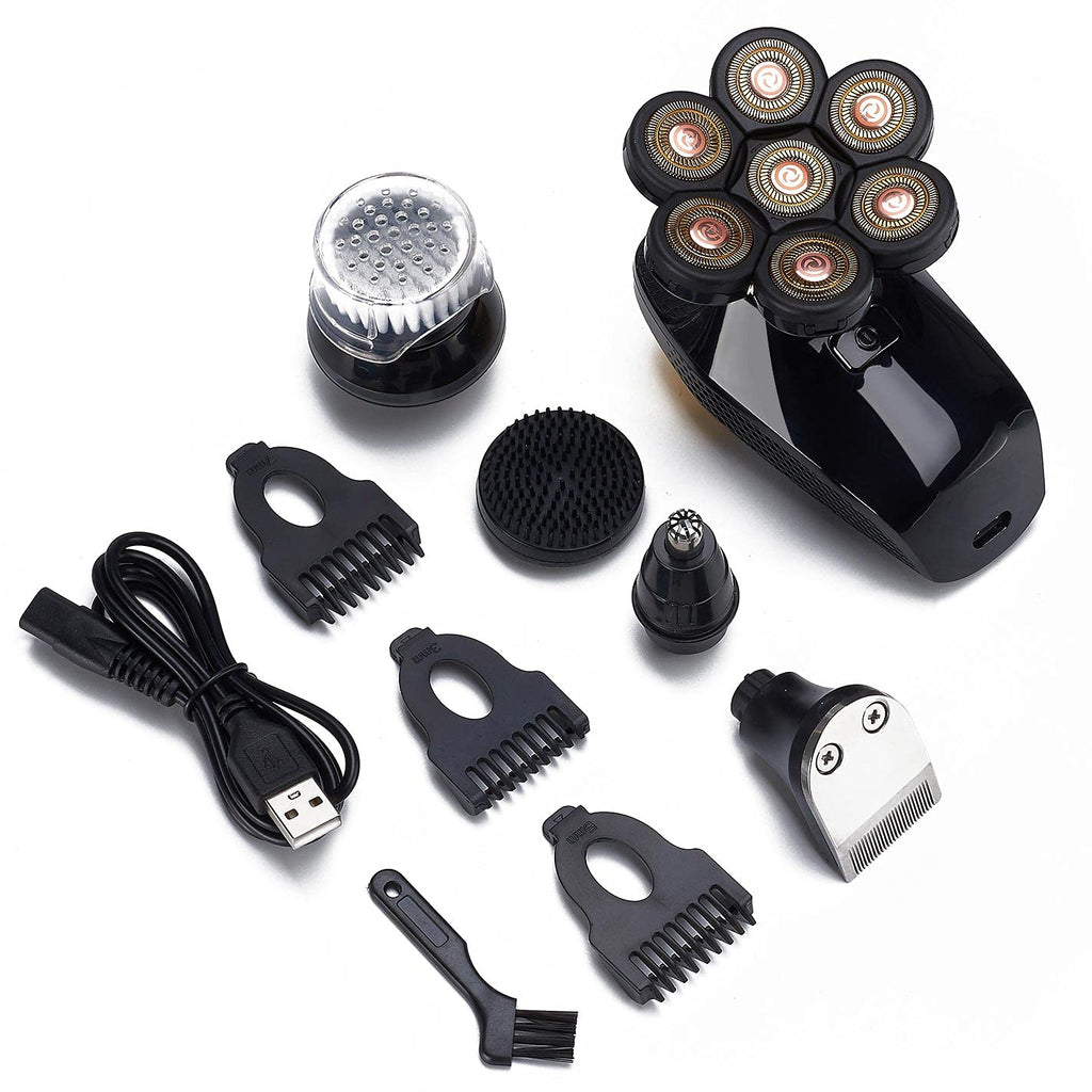 Electric Rotary 5 in 1 Shaver Beard Trimmer Grooming Kit R5317