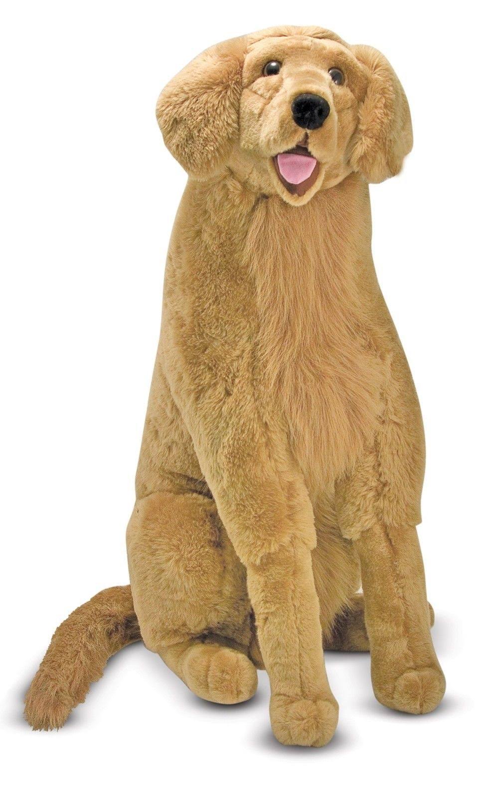 Lifelike Stuffed Animal Dog (Over 2 Feet Tall) B29712