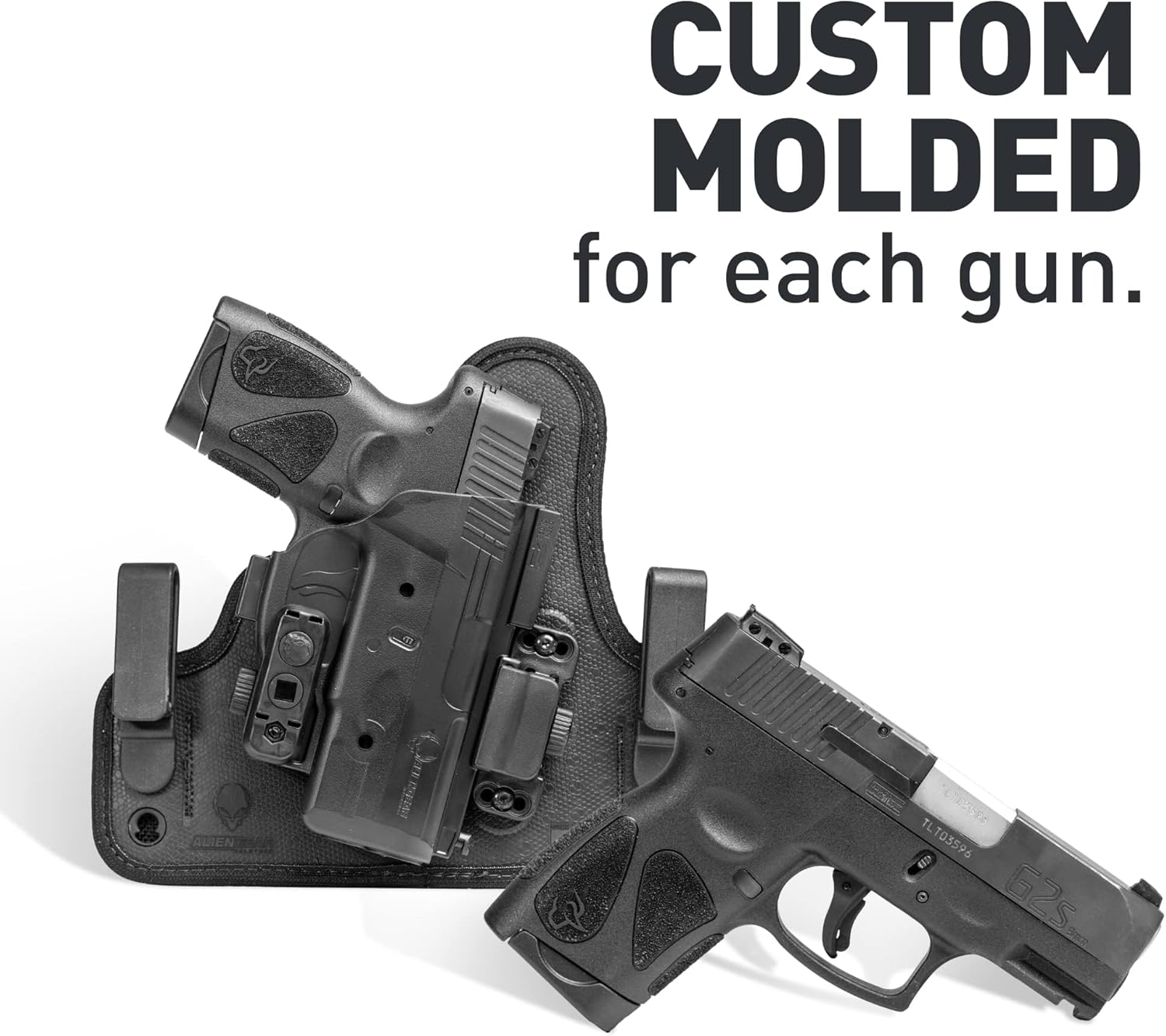 4 in 1 Holster - IWB, Appendix, OWB Paddle, OWB Belt Slide - Right Hand Draw W5969