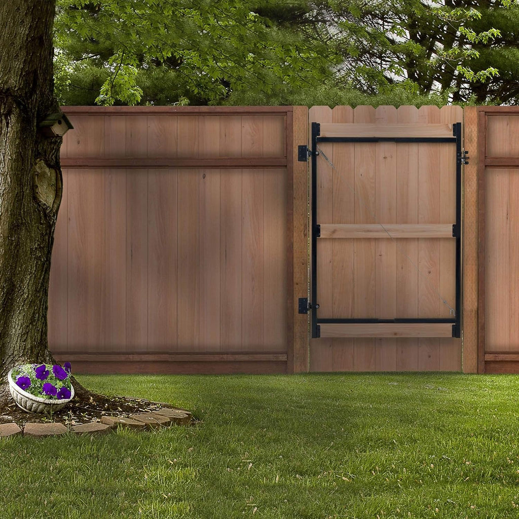Steel Frame Gate Adjustable Building Kit, 60 to 96 Inches Wide and 6 Inches High, 3 Pack V8427