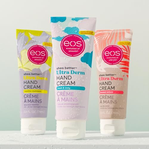 Vanilla Cashmere + Fresh & Cozy + Coconut Natural Shea Butter Hand Cream, 2.5 oz Z983243