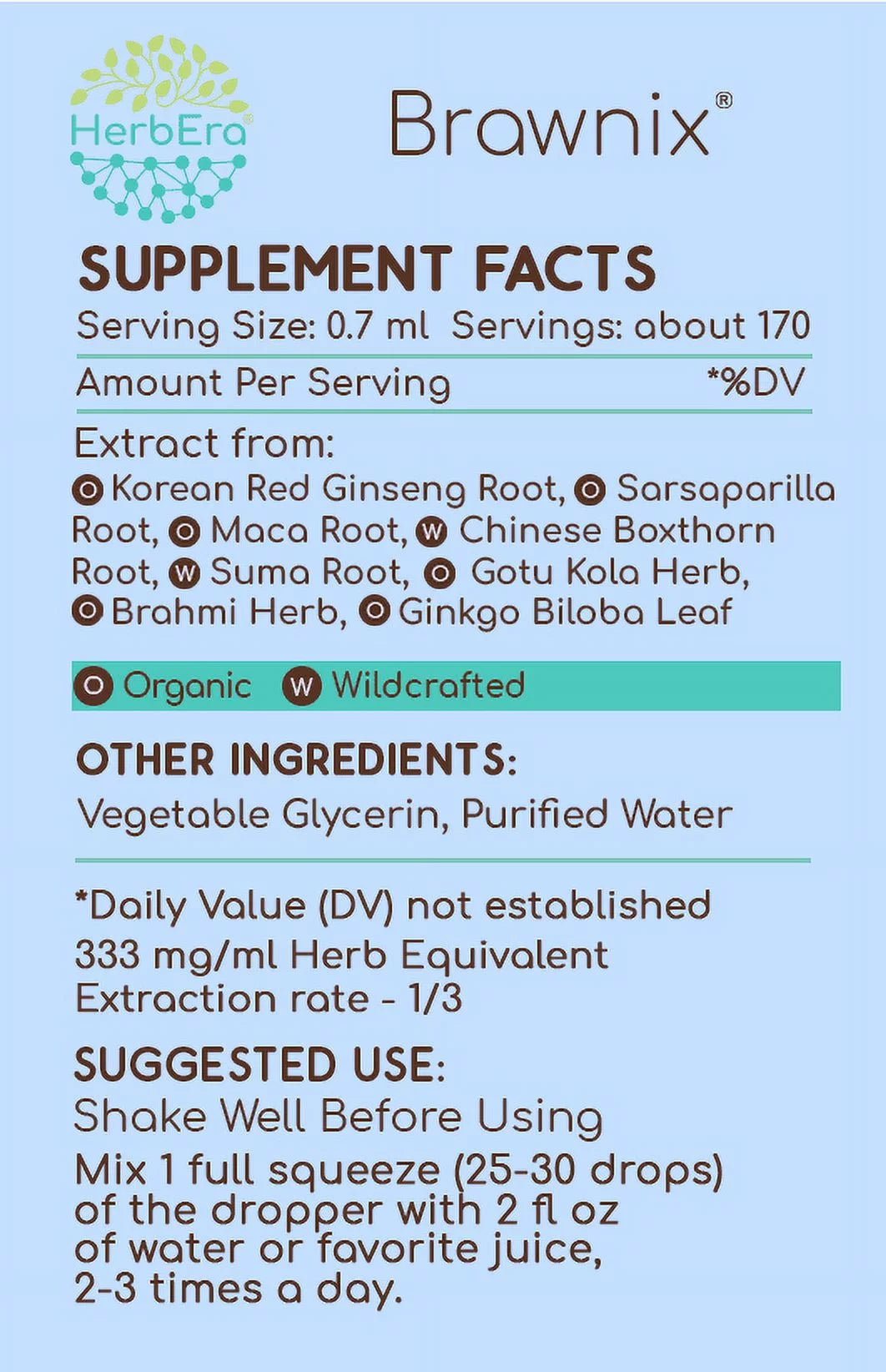 Alcohol-FREE Extract Tincture 2x4 oz E87693