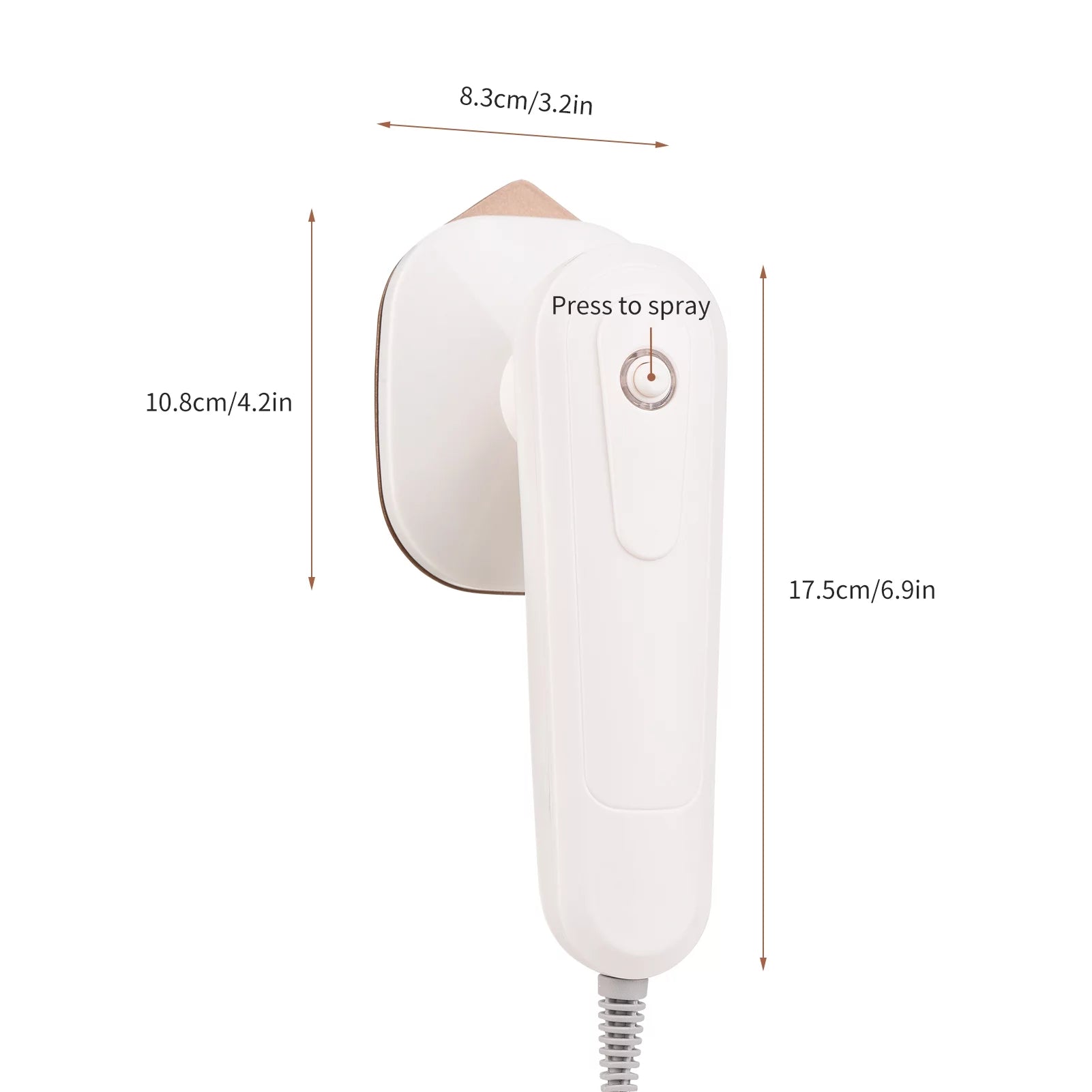 Mini Heat Press Machine Handheld Iron for Clothes Y427