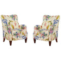 Upholstered Arm Chair 2 Piece Set P12120