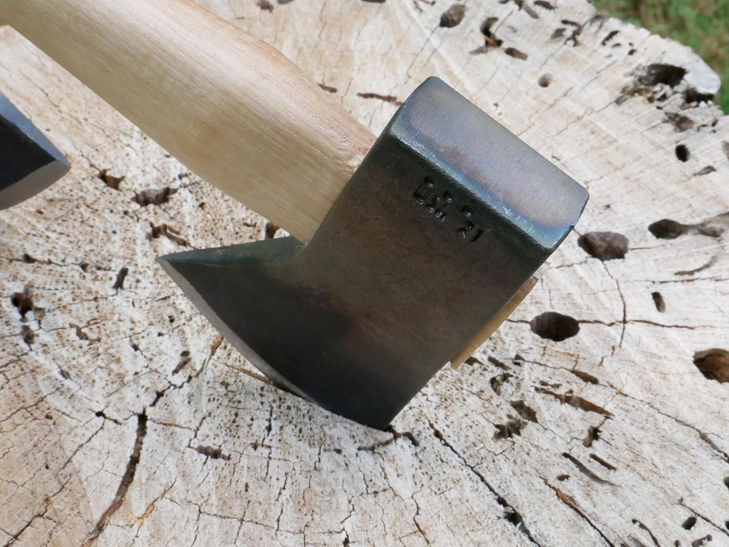 18" Curved Wooden Handle Camp Axe G1374