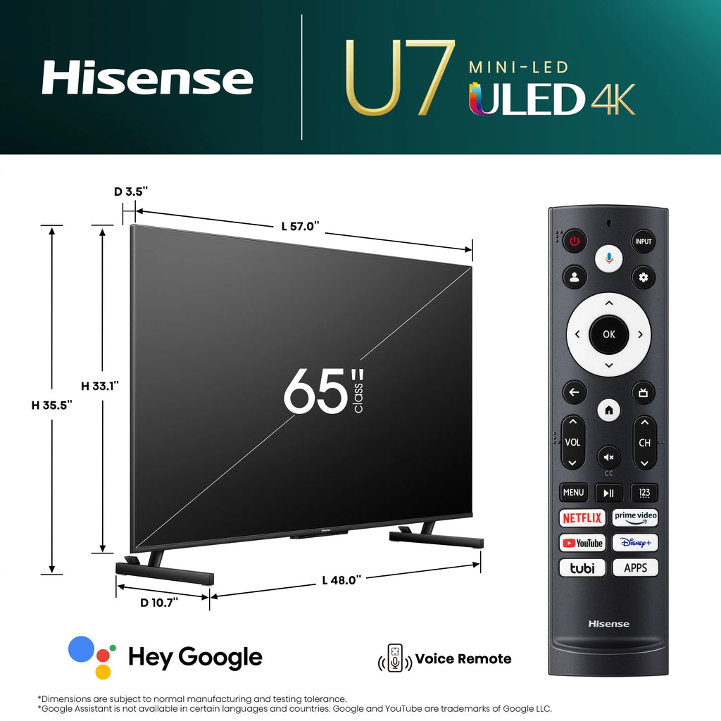 65" Mini-LED ULED 4K UHD QLED Smart TV J813756
