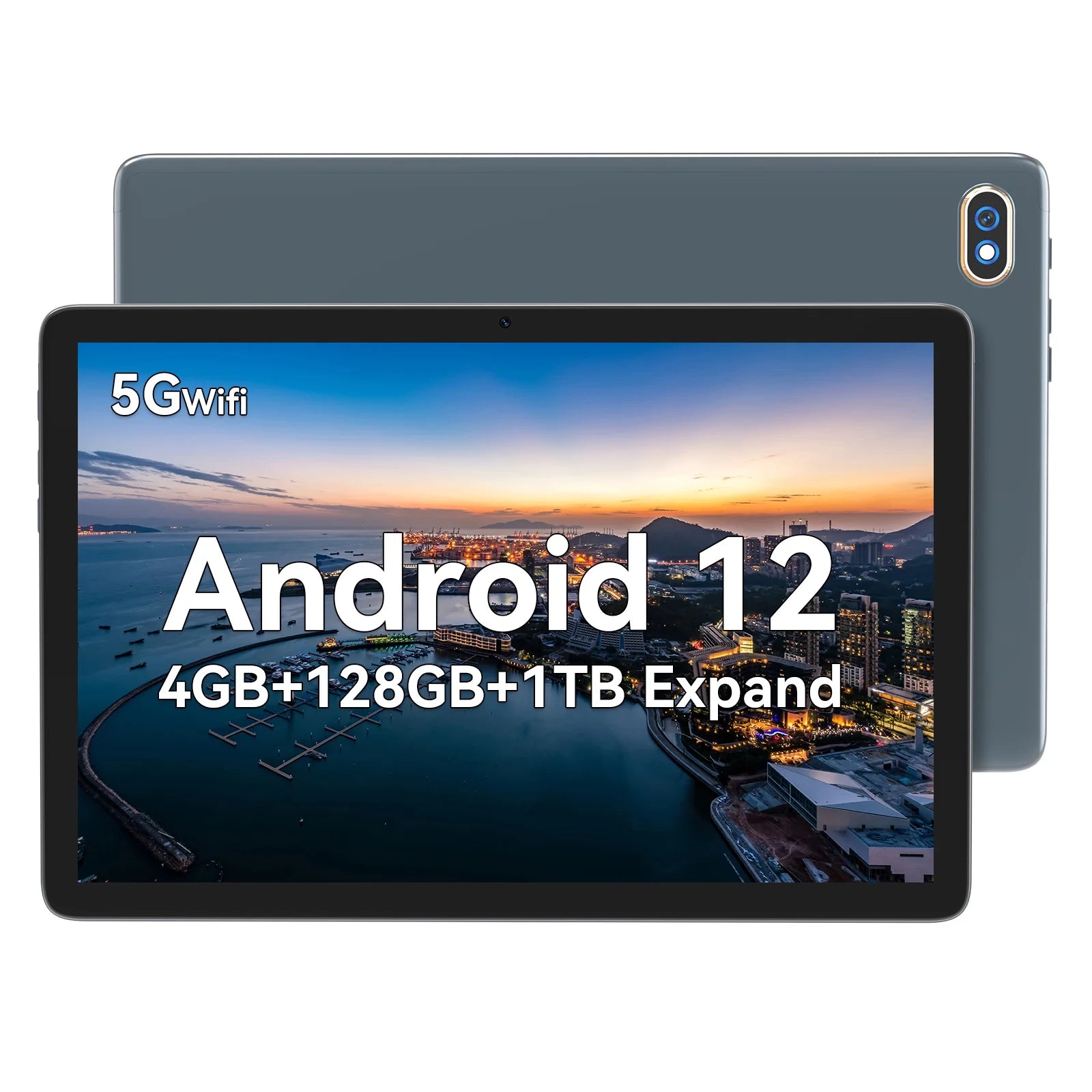 10.1 inch Android 12 Tablet 4GB Ram 128GB Rom T818