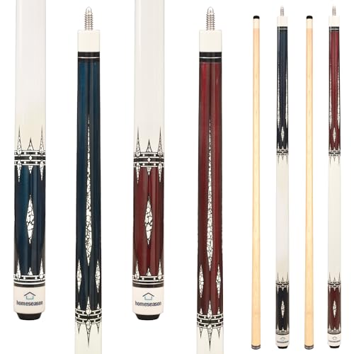 58 inch Pool Cue Stick with 13mm Fiber Leather tip 20oz D656617