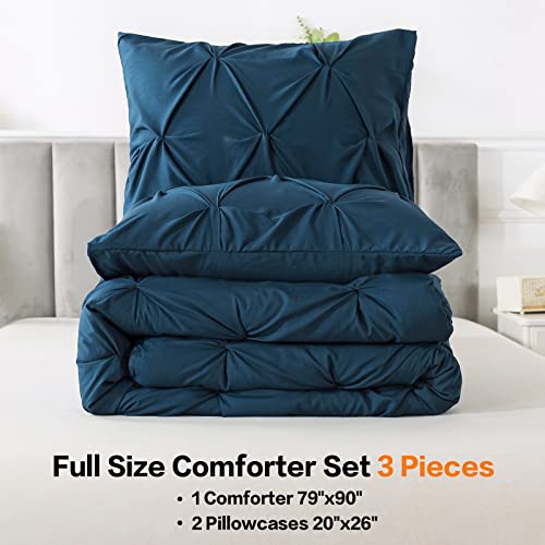 California King Comforter Set Black 3 Pieces Oversized Microfiber Down Alternative P878583