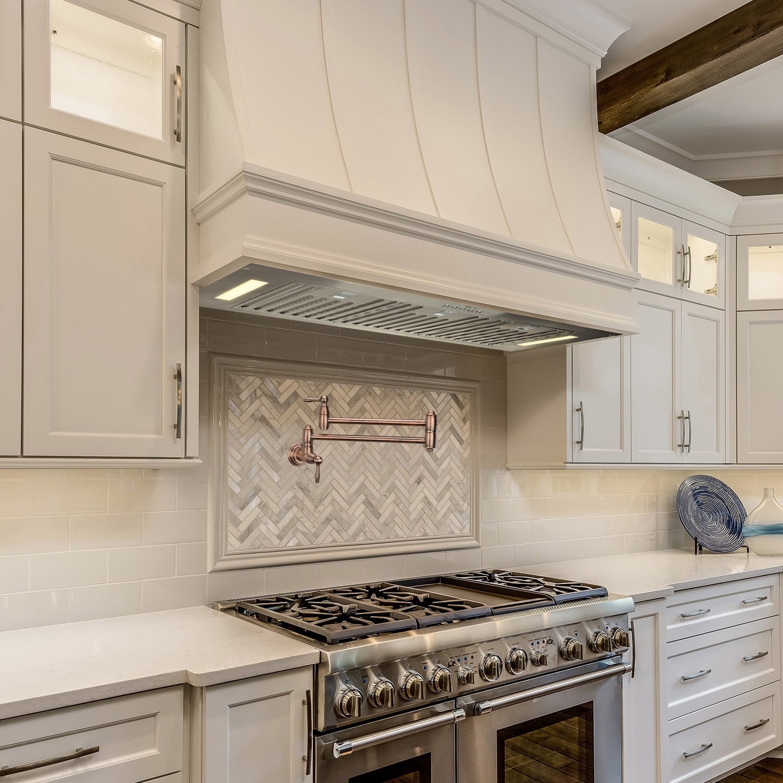 30 inch Stainless Steel Range Hood Insert with LED Lights J3840