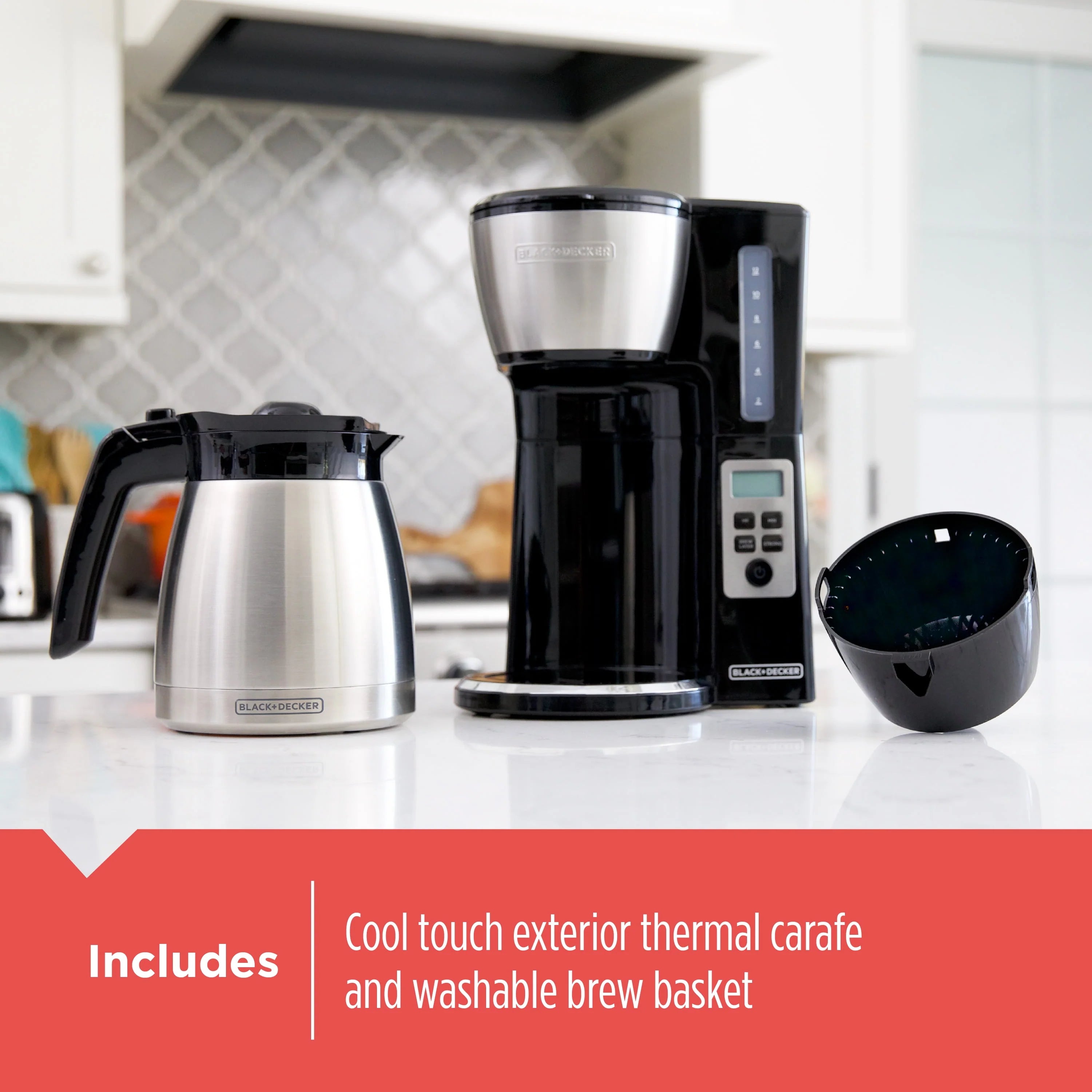 12-Cup Thermal Programmable Coffeemaker I95189