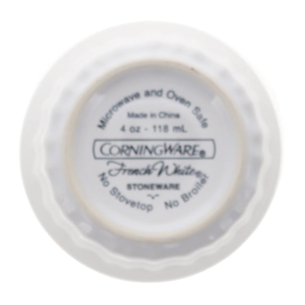 4-Pack 4oz Round French White Ramekins Bowl R62740