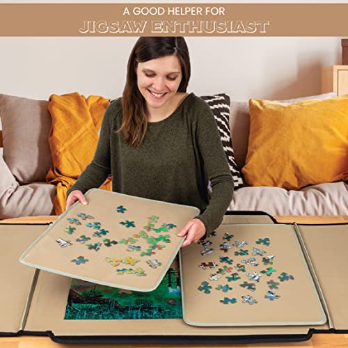 1500 Piece Jigsaw Caddy Puzzle Table 24½" X 35½" U2780