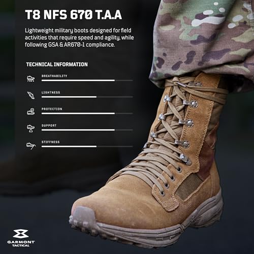 Lightweight Suede Leather Combat Boots X615725