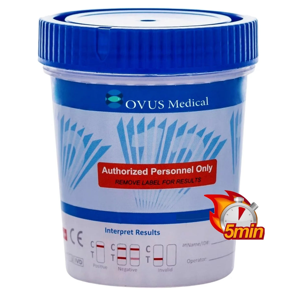 8 Panel Urine Drug Test Cups (100 Cups) N87480