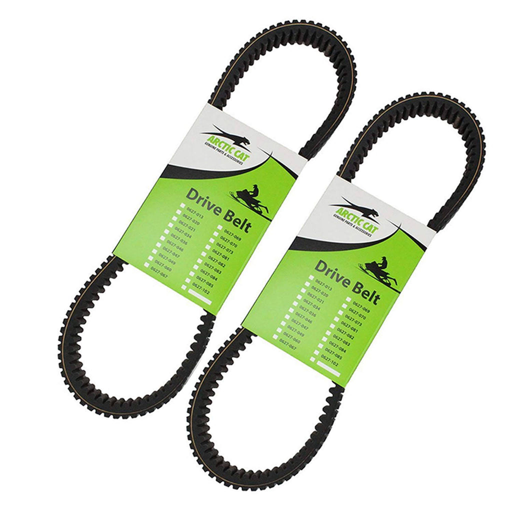 2 Pack Snowmobile Drive Belt K908