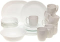 34-Piece White Dinnerware Set K1030