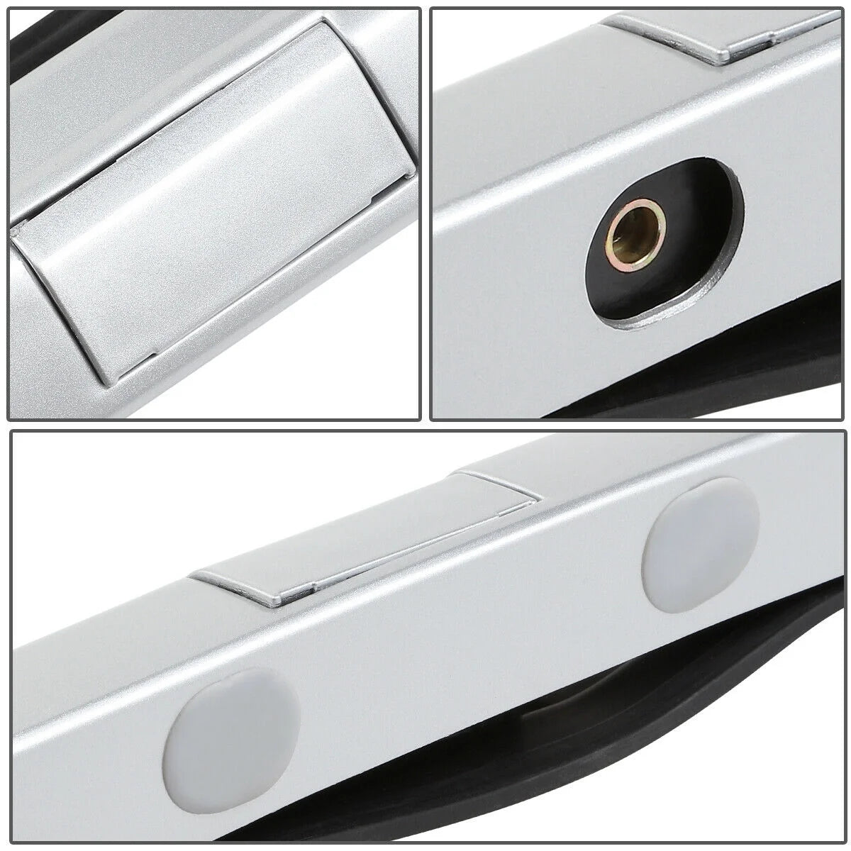 Silver ABS OE Style Roof Rail Side Rack B798731