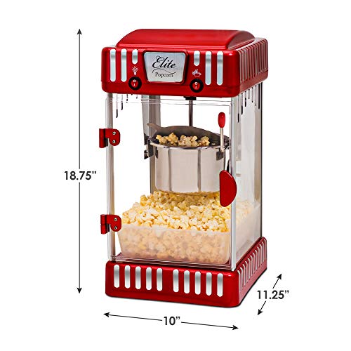 2.5 Ounce Red Popcorn Popper Machine U866542