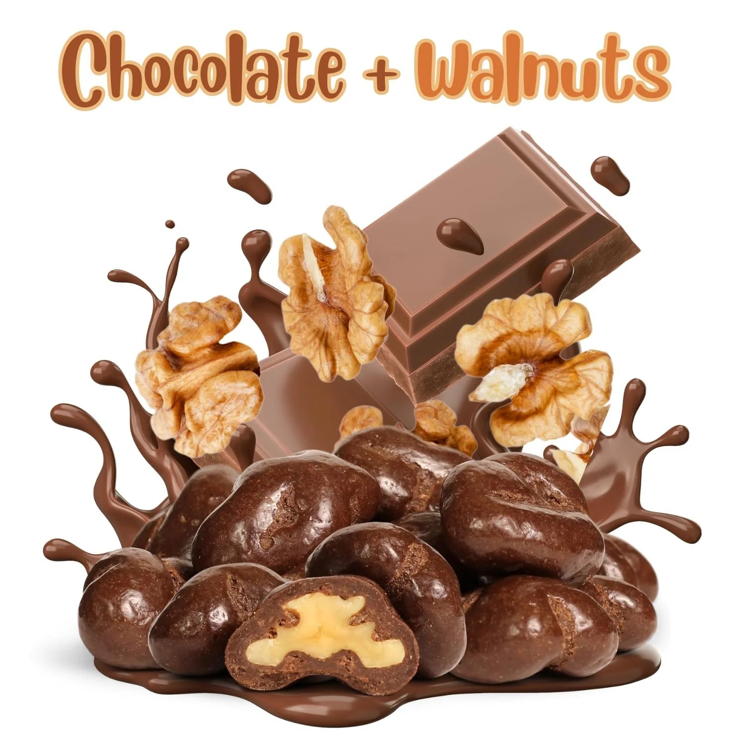48 oz Milk Chocolate Covered Walnuts C516796
