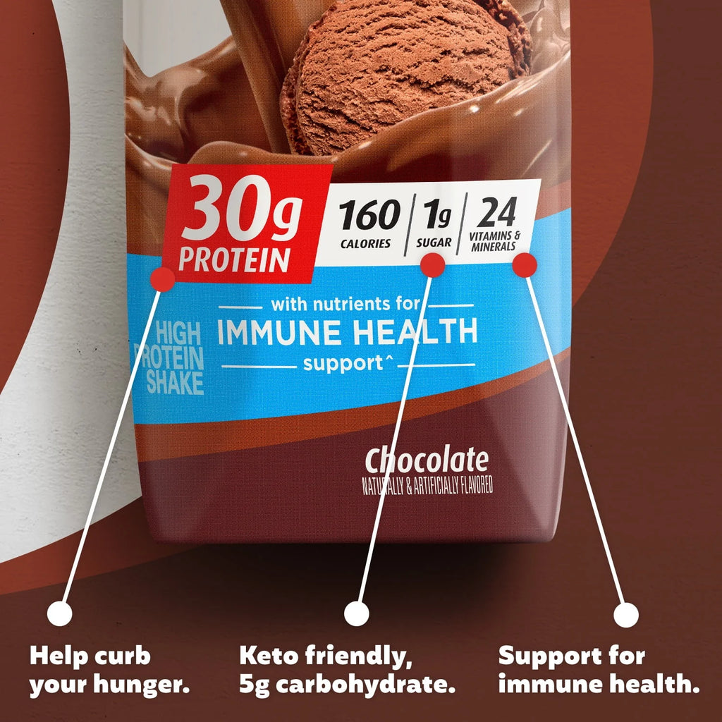 Vanilla Protein Shake, 30g Protein, 11 fl oz, 12 Ct K2667
