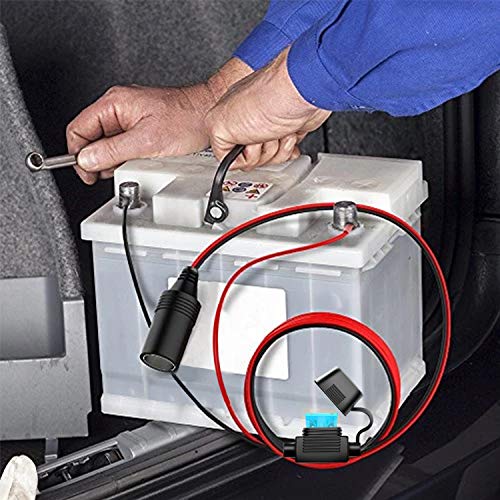 Female Cigarette Lighter Adapter Extension Charge Cable K230