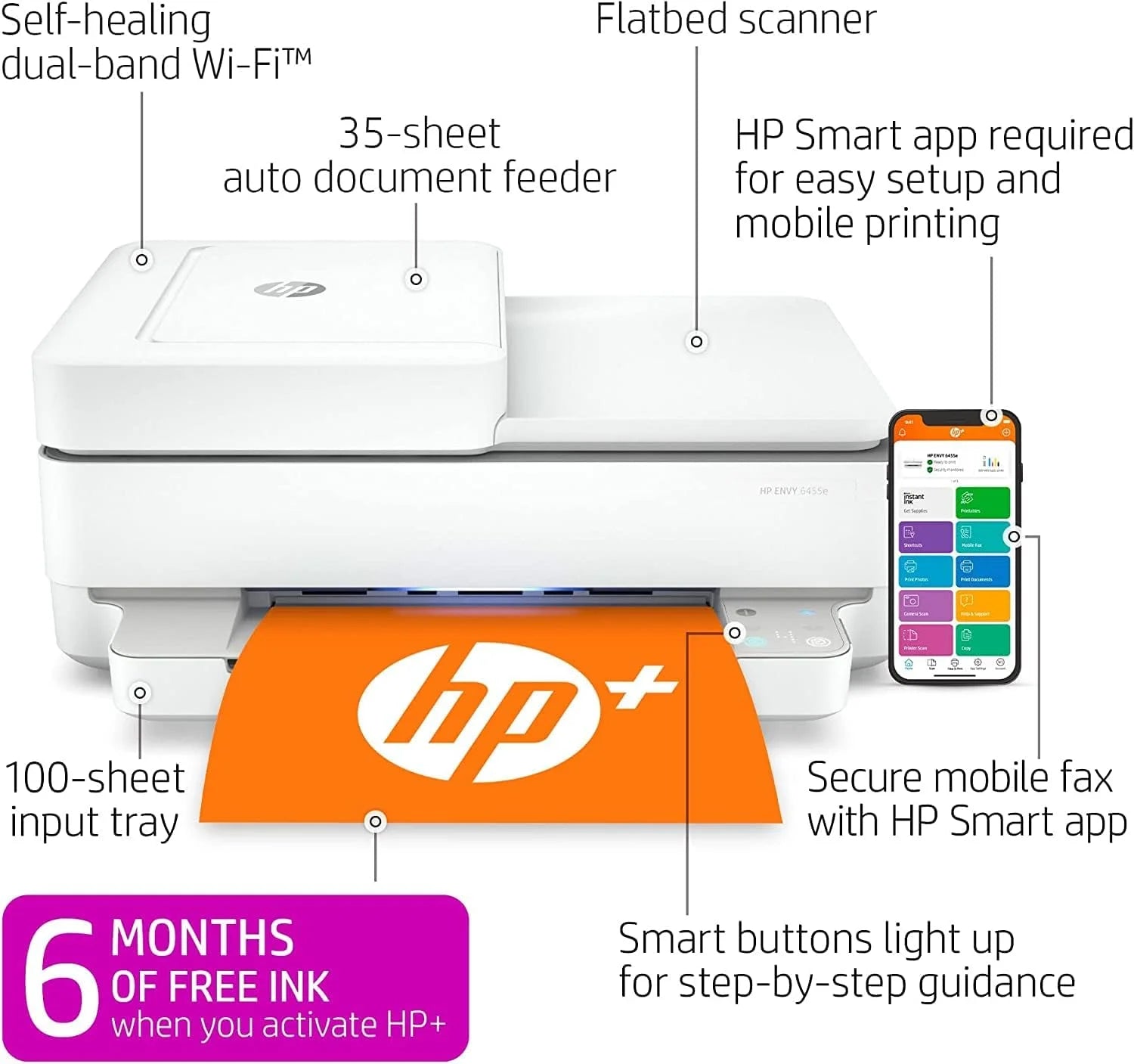 Wireless Color All-in-One Printer L8580