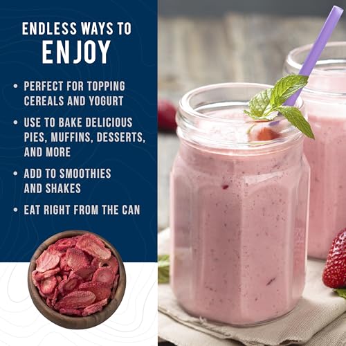 6.5 Ounces Freeze Dried Sliced Strawberries G39294