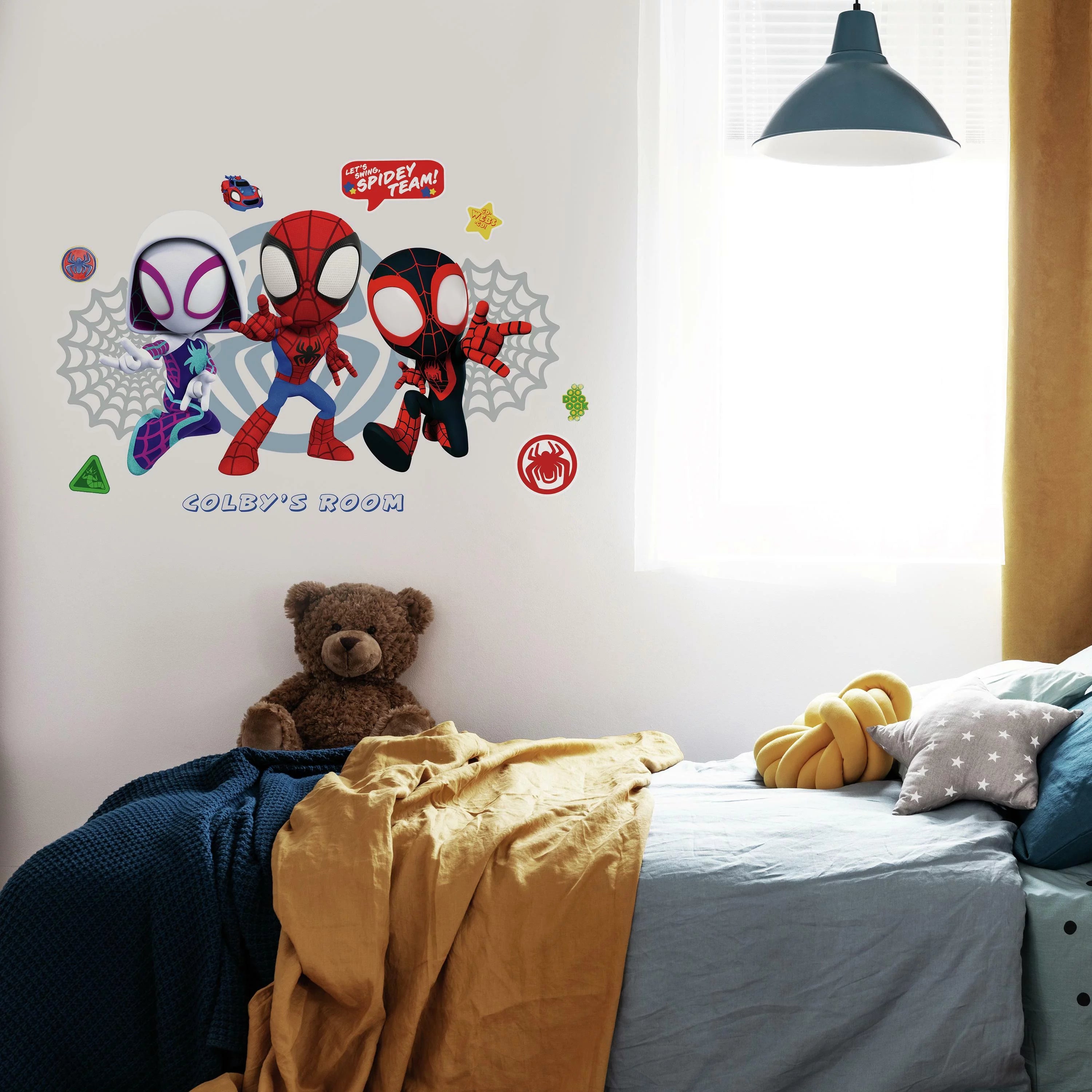Peel And Stick Giant Wall Decal with Alphabet G588