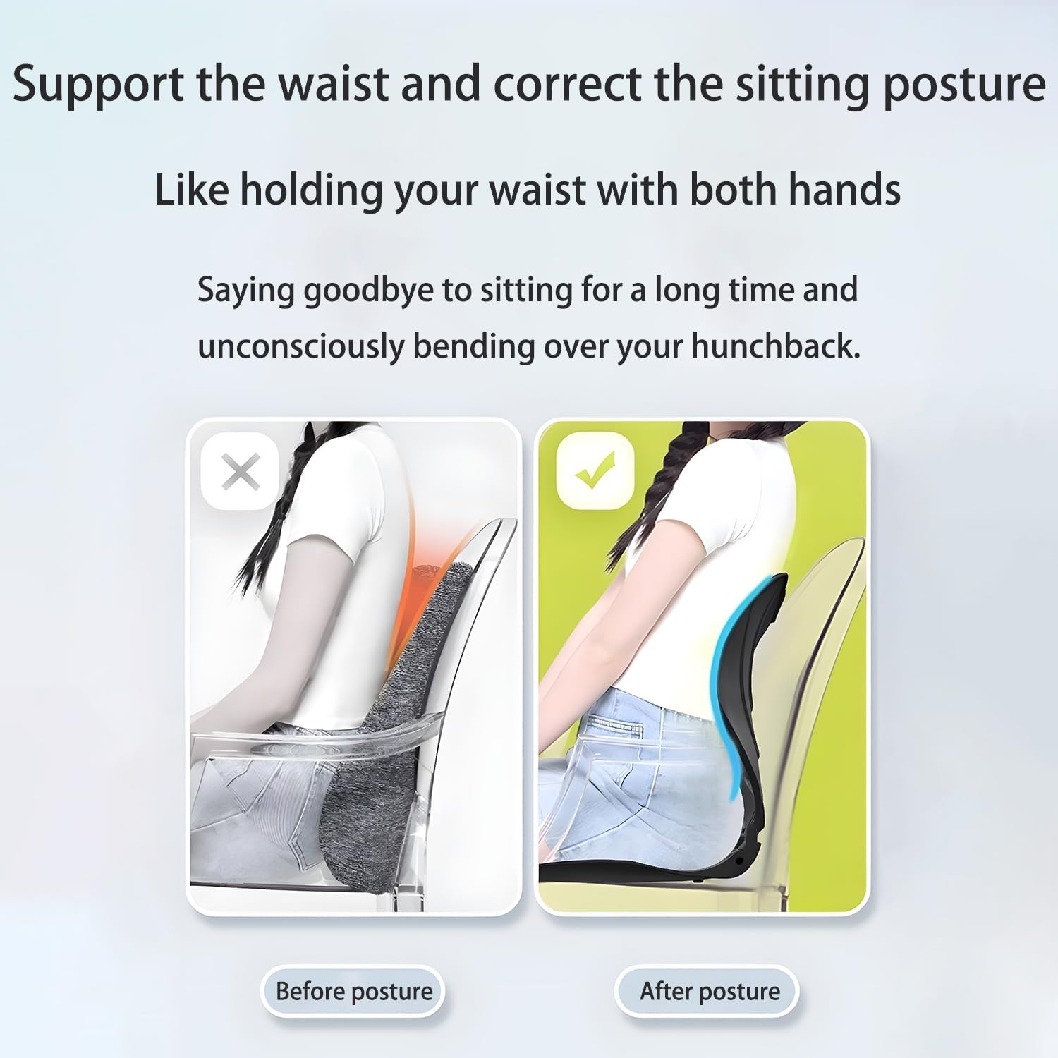 Ergonomic Chair Back Support F59640