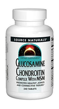 Glucosamine Chondroitin Complex With MSM, 240 Tablets D8309
