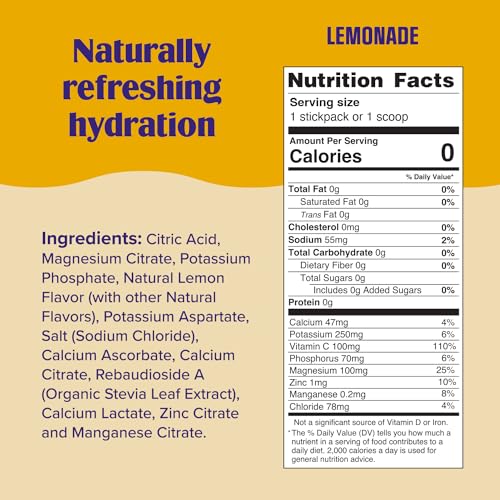 90 Servings Electrolyte Drink Mix Powder E8743