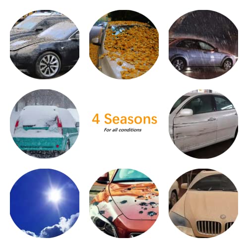 9 Layers Waterproof Car Snow Cover J8495