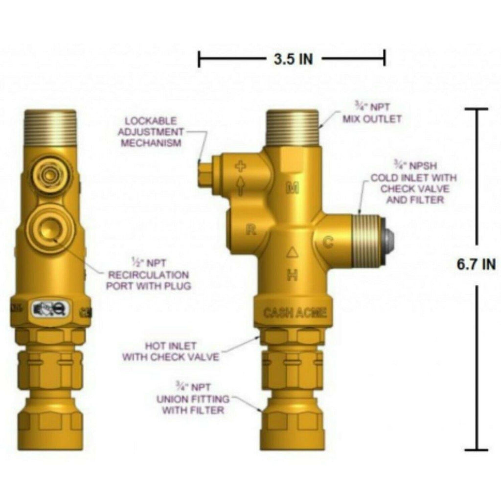 Water Heater Tank Booster Pro with Temperature Gauge U541