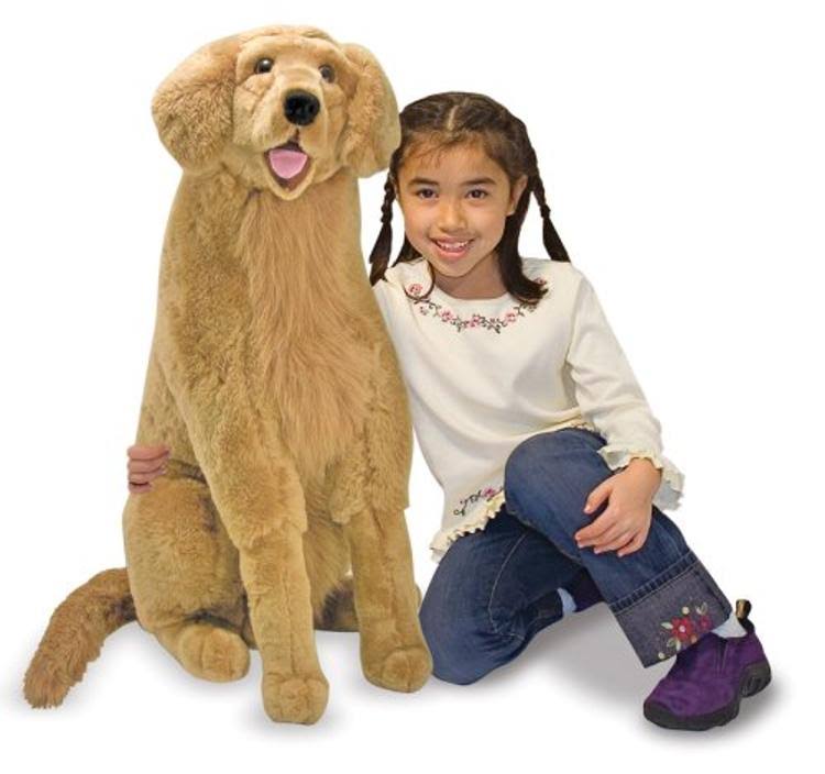 Lifelike Stuffed Animal Dog (Over 2 Feet Tall) B29712