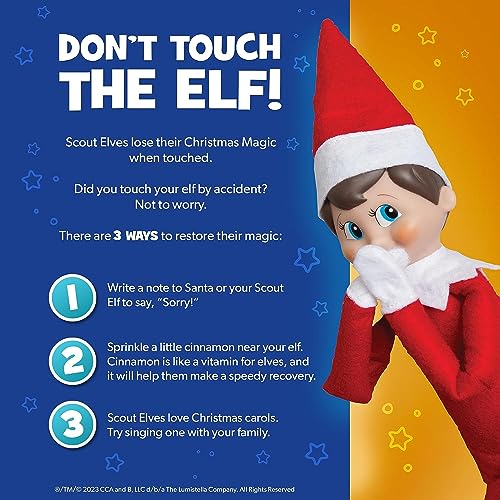 Blue-Eyed Girl Scout Elf Q65230