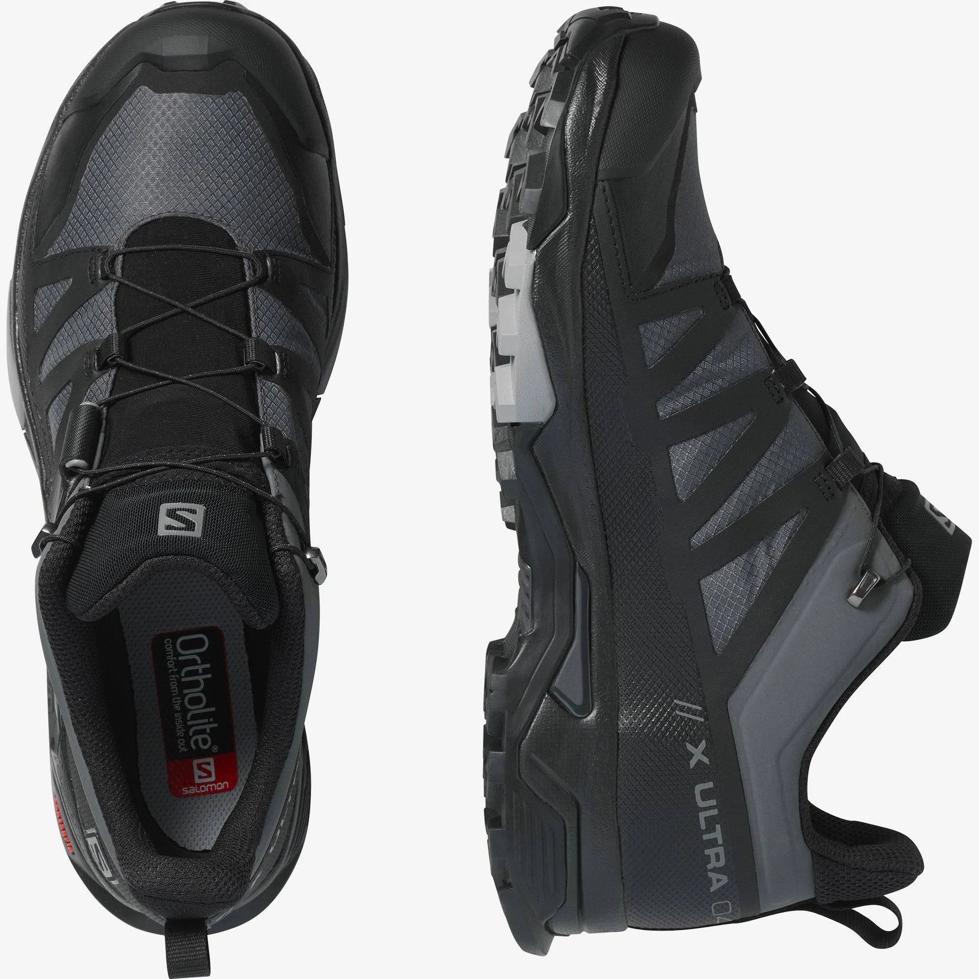 Men's Magnet Black Monument Ultra 4 GTX Shoes R1646