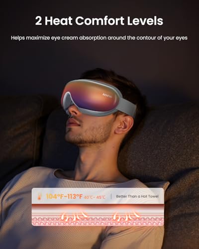 Eye Massager with Heat Compression Sleep Mask B8913