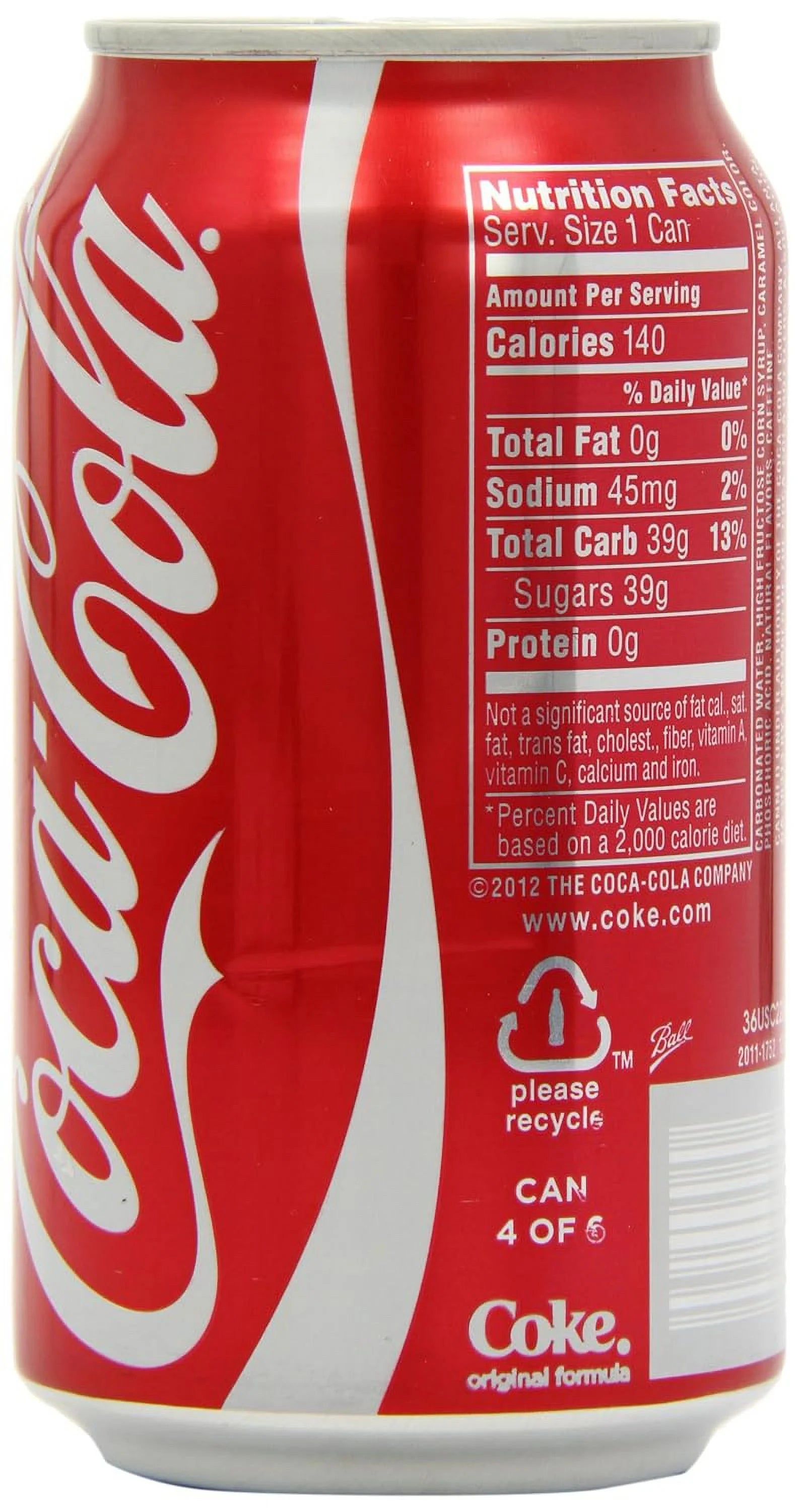 12 Fl Oz 12-Count Coke H4895
