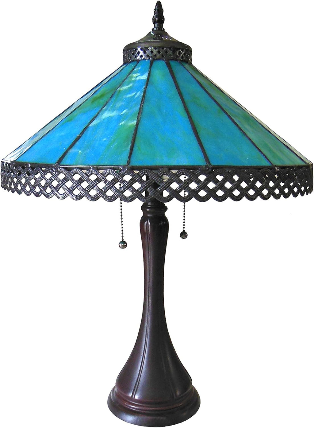 2 Light Table Lamp 16" Shade A968280