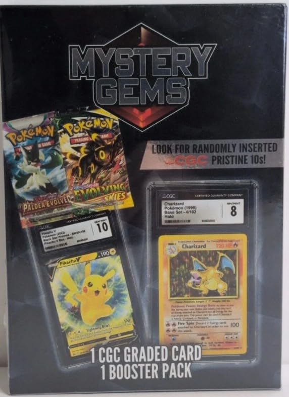 1 CGC Graded Card and 1 Booster Pack Per Box K2823