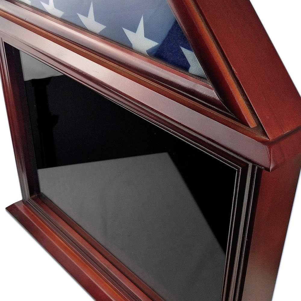 3' X 5' Flag Display Case Frame Military Shadow Box D94575