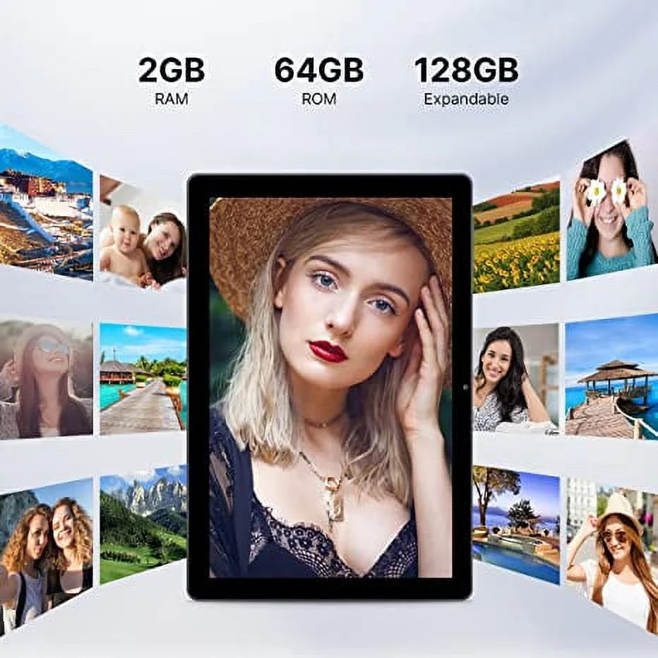 Grey 10 Inch Android Tablet with 2GB RAM 64GB ROM C394082