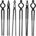 Blacksmith Forge Tongs Set 6 Pcs N6895