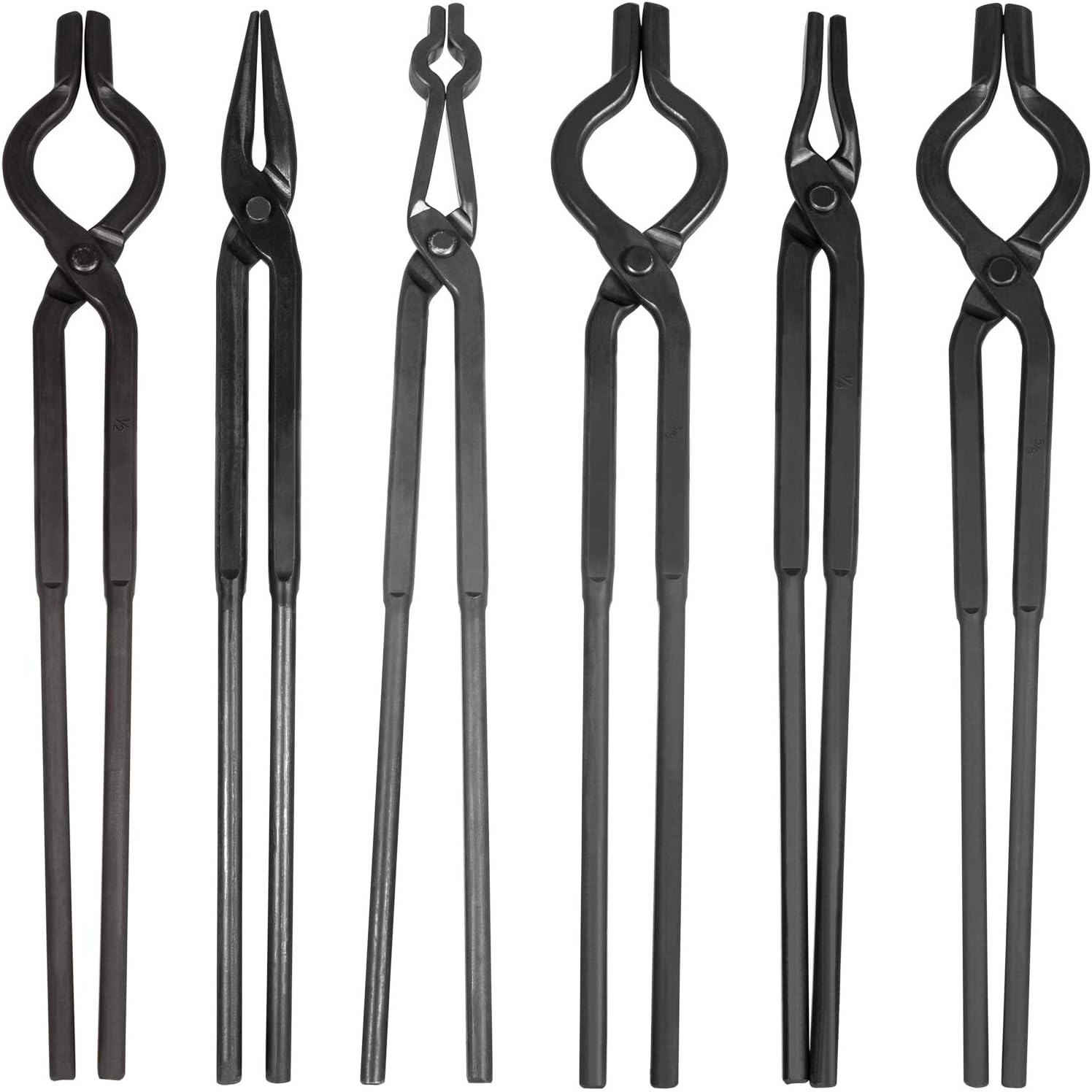 Blacksmith Forge Tongs Set 6 Pcs N6895
