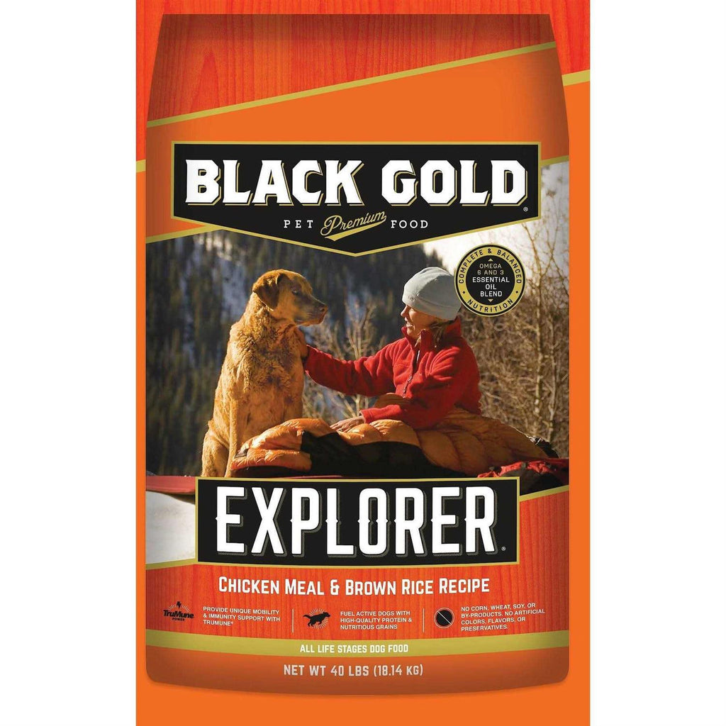 Black Gold Explorer Dog Food Chicken Meal & Brown Rice Formula R488711