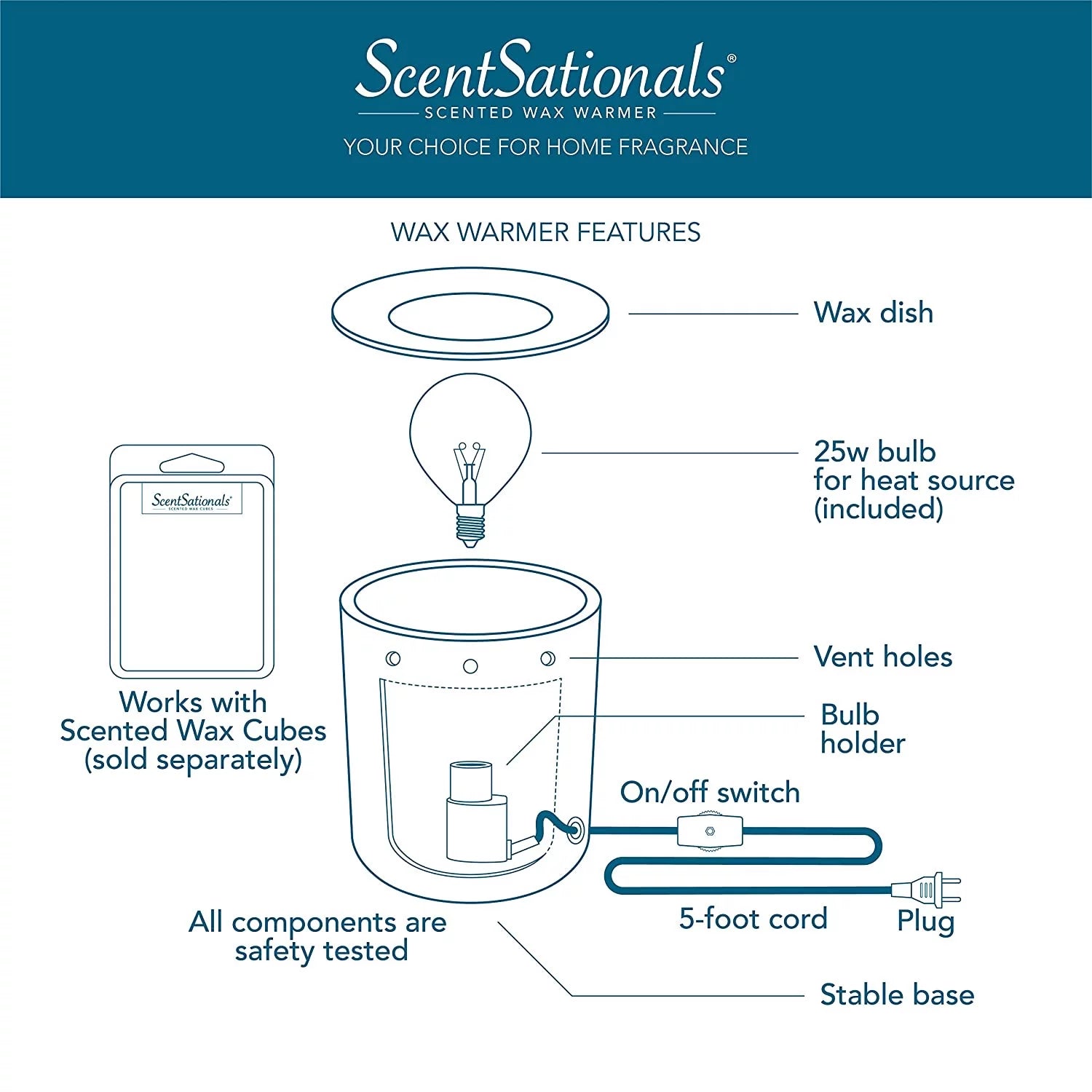 Full Size Fragrance Warmer V19223